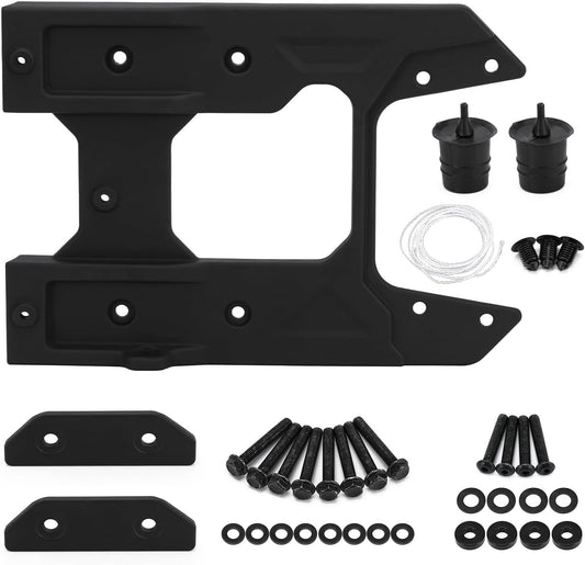 Oversized Spare Tire Tailgate Reinforcement Kit for 18-26 Jeep Wrangler JL 82215356AB 82215356AC