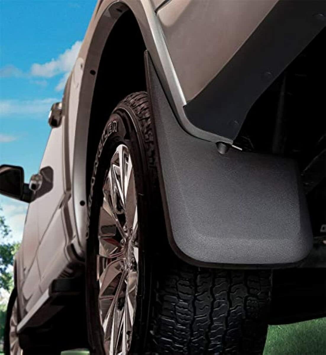 Husky Liners — Front & Rear Mud Guards | Fits 2021-2024 Ford F-150 Raptor Super Crew Cab, Black, 4 pcs. | 58536