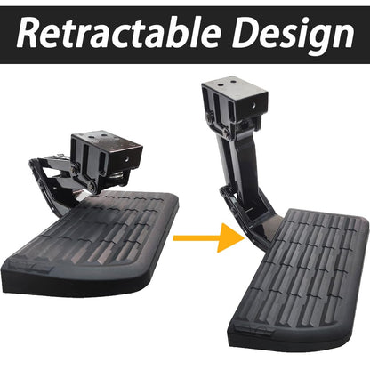 Retractable Rear Bumper Bed Step Compatible with Ford Ranger 2023-2026
