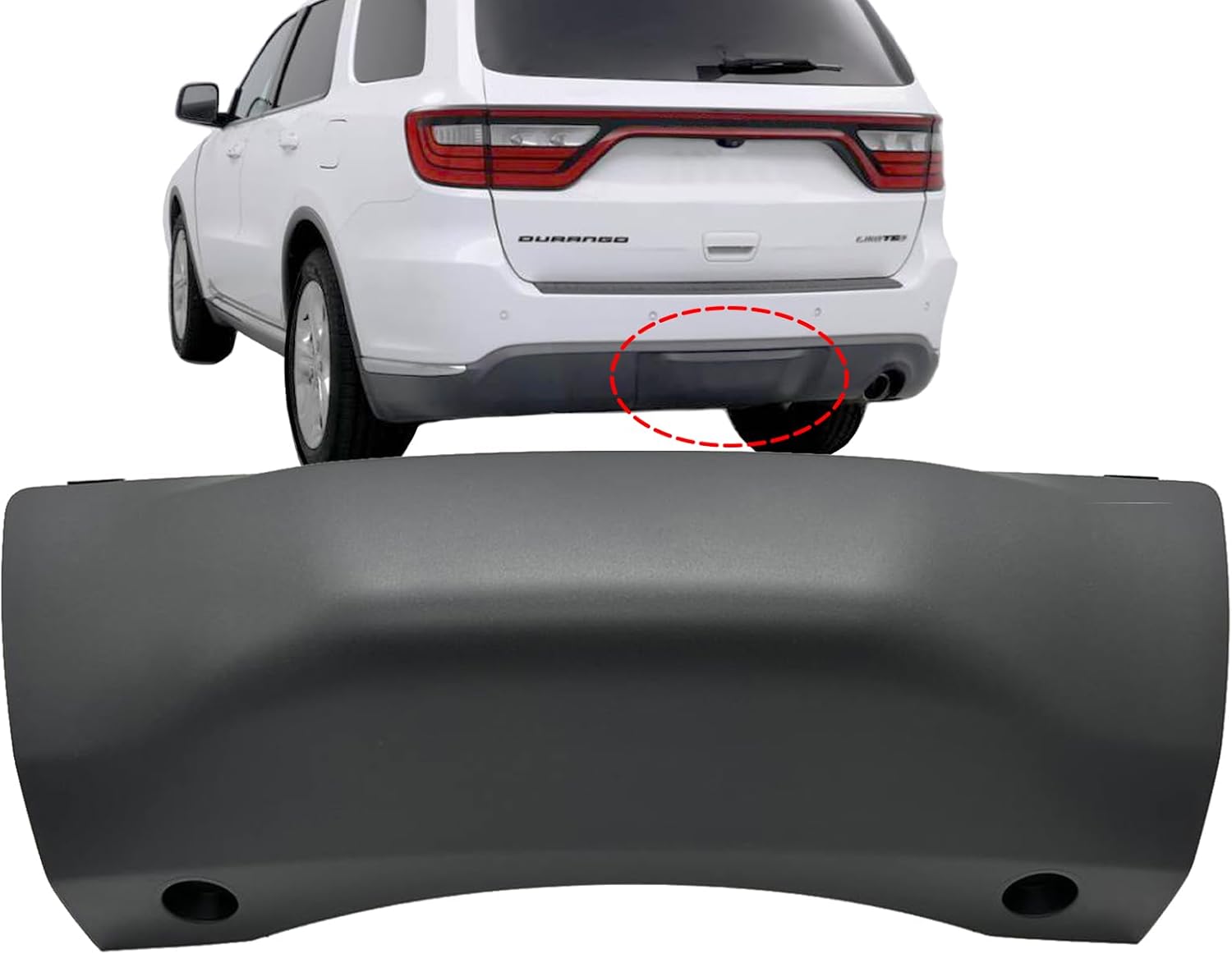 Trailer Hitch Cover for 2014-2022 Durango with Towing