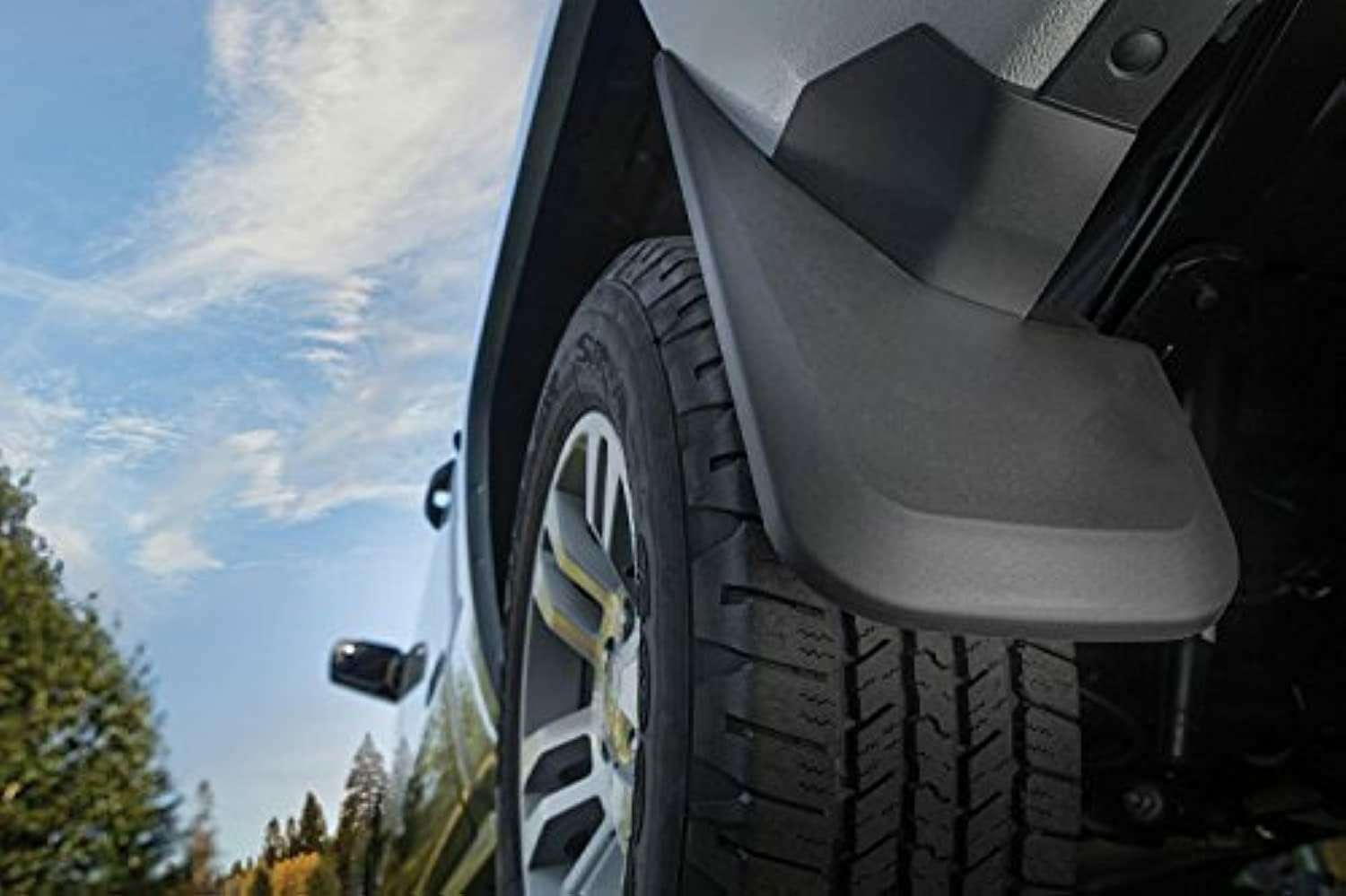 Husky Liners — Front & Rear Mud Guards | Fits 2021-2024 Ford F-150 Raptor Super Crew Cab, Black, 4 pcs. | 58536