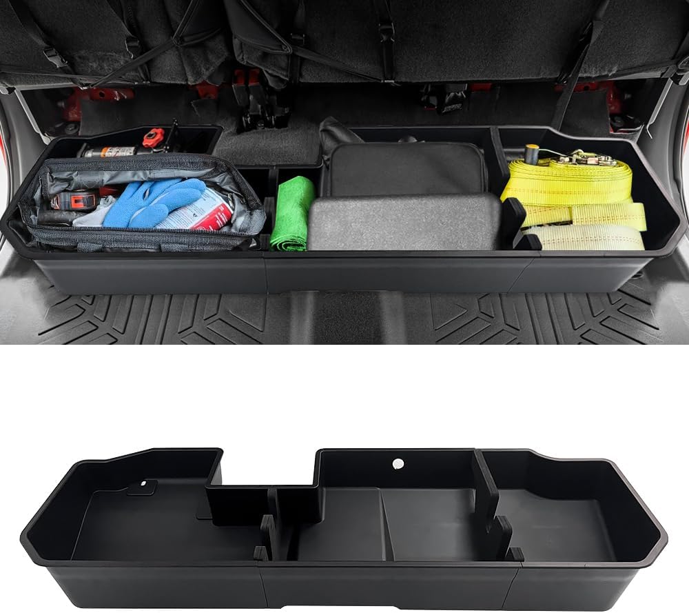 Under Seat Storage Fit for Chevy Silverado 1500(2019-2024) /GMC Sierra 1500 (2020-2024) 2500 3500 HD