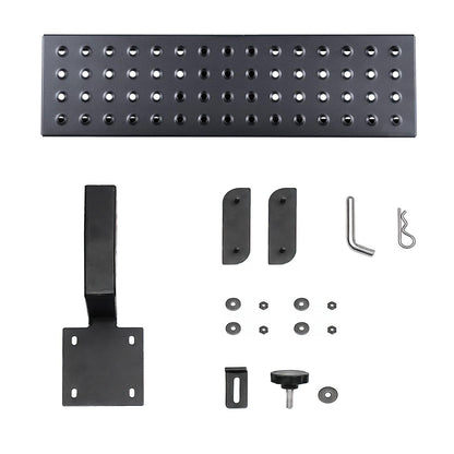 Heavy Duty 2" Hitch Step with Non-Slip Steel Platform