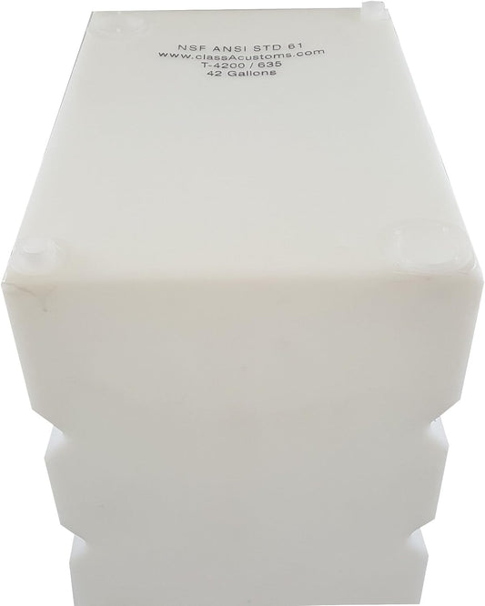Class A Customs | 42 Gallon RV Concession Fresh and Gray Water Holding Tank | T-4200
