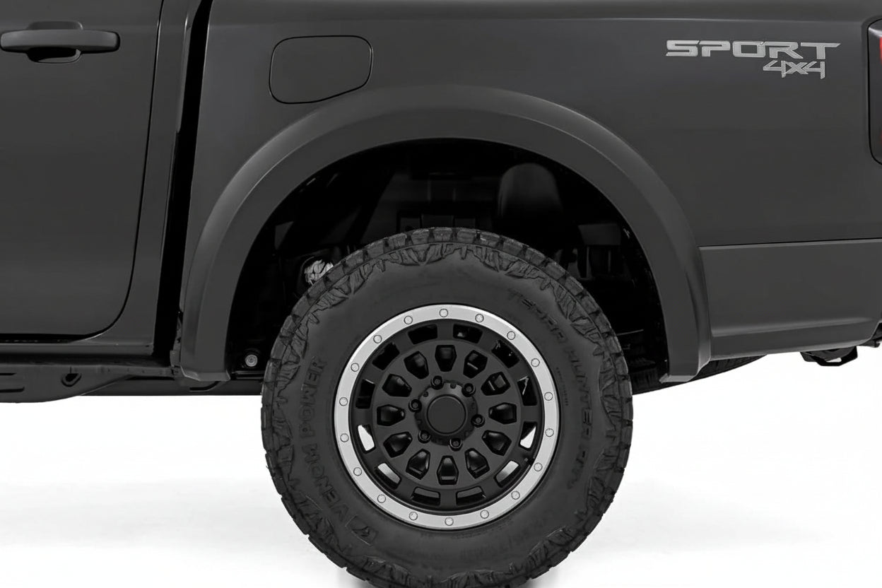 Fender Flares for Ford Ranger (2024-2026) - 1.25" Tire Coverage