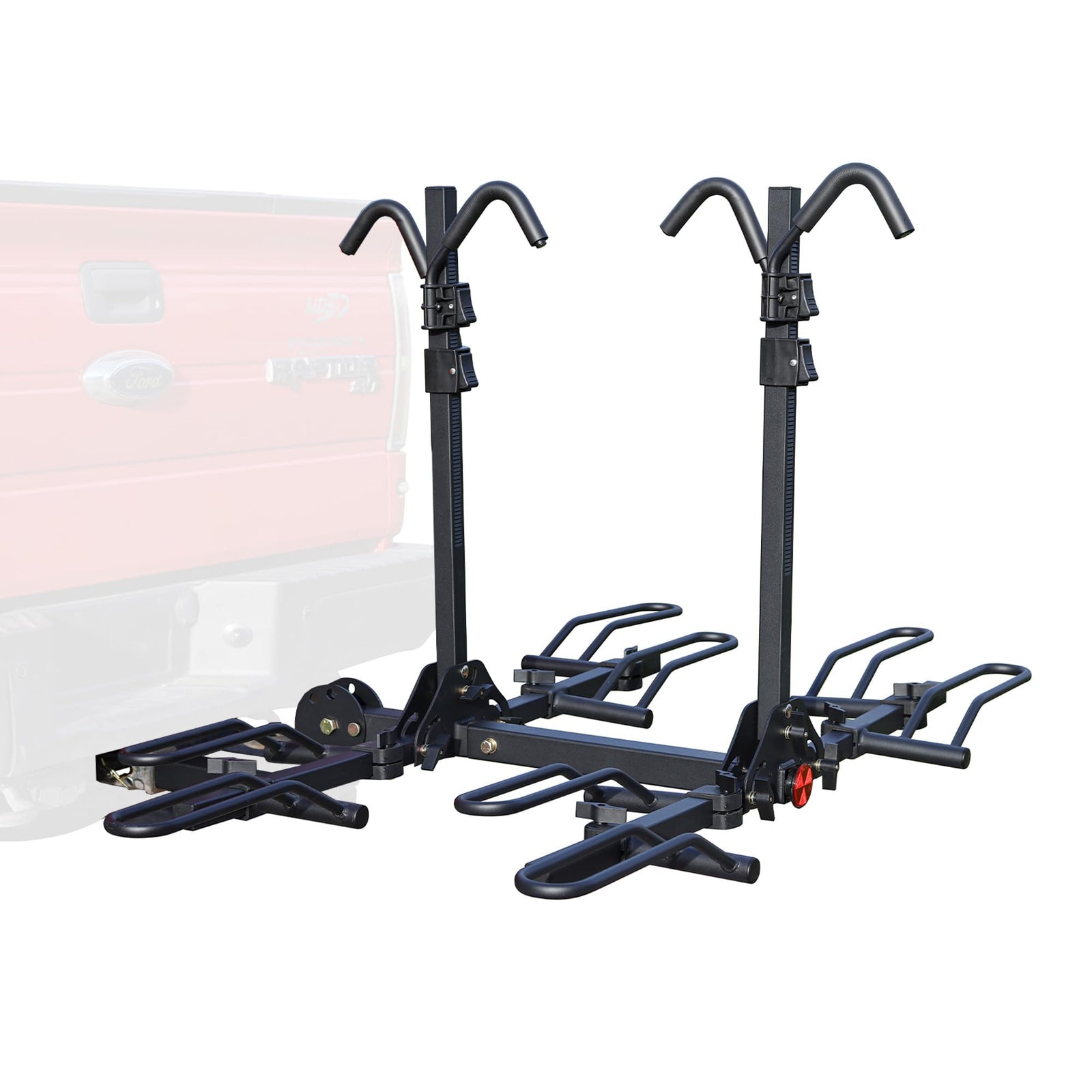 Foldable 4-Bike Rack for Cars, SUVs, RVs with 2" Hitch Receiver