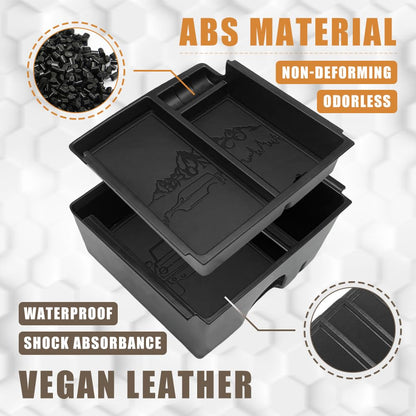 Center Console Organizer Compatible with 2025 2026 Ford Bronco (Not for 2-Door& Manual &Bronco Sport)