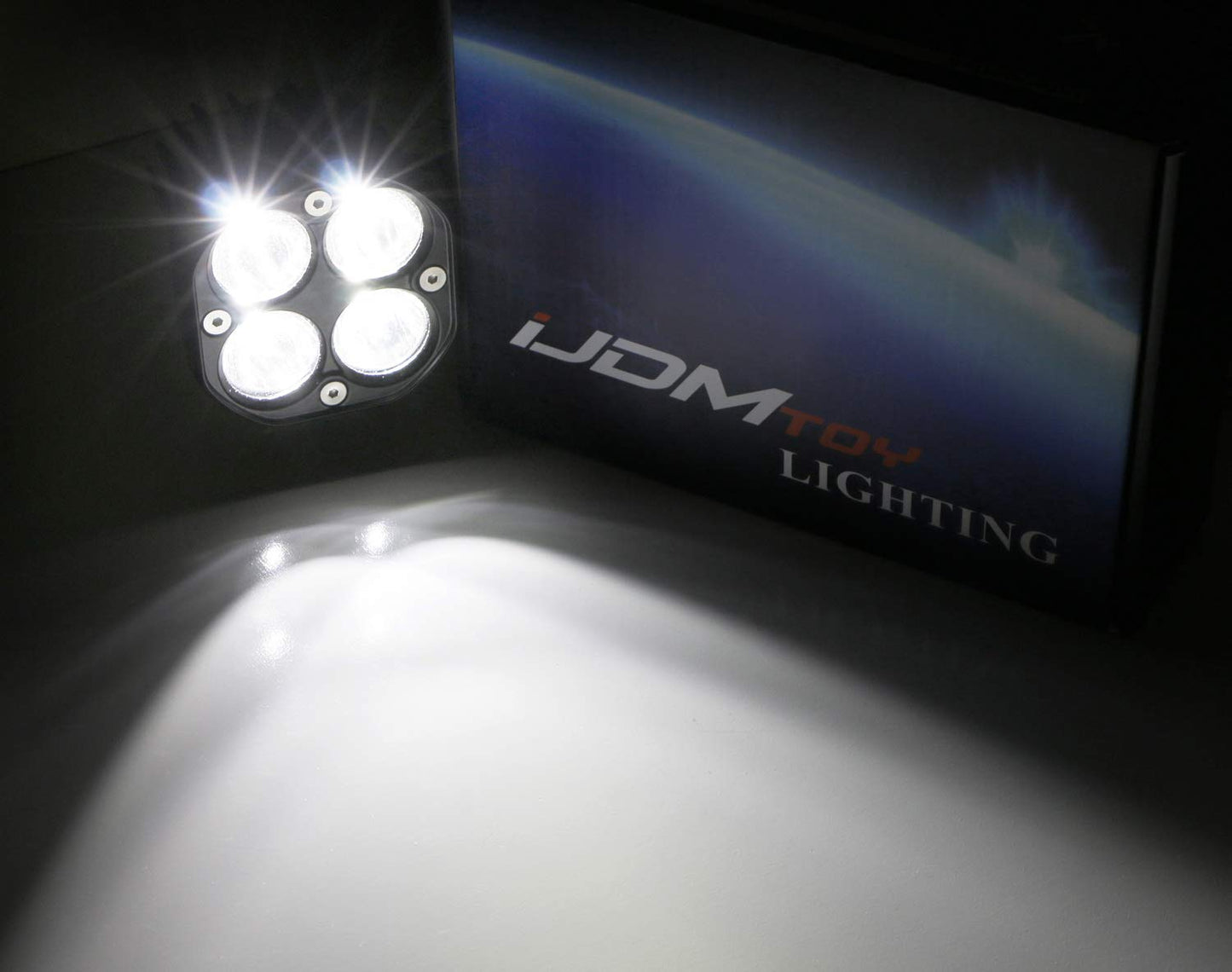 Clear Lens 20W High Power LED A-Pillar Lighting Kit Compatible with 2021-2026 Ford Bronco