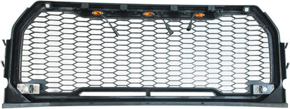 Front Grille with Amber LED Lights Compatible with 2015-2017 F150 Pickup