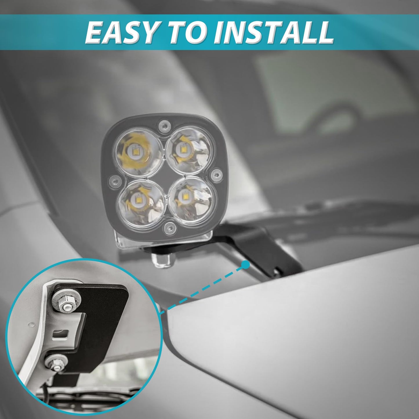 Ditch Light Brackets for Chevy Colorado/GMC Canyon 2023+