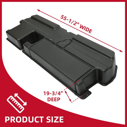 Under Seat Storage Box Compatible with 2007-2021 Toyota Tundra Double Cab