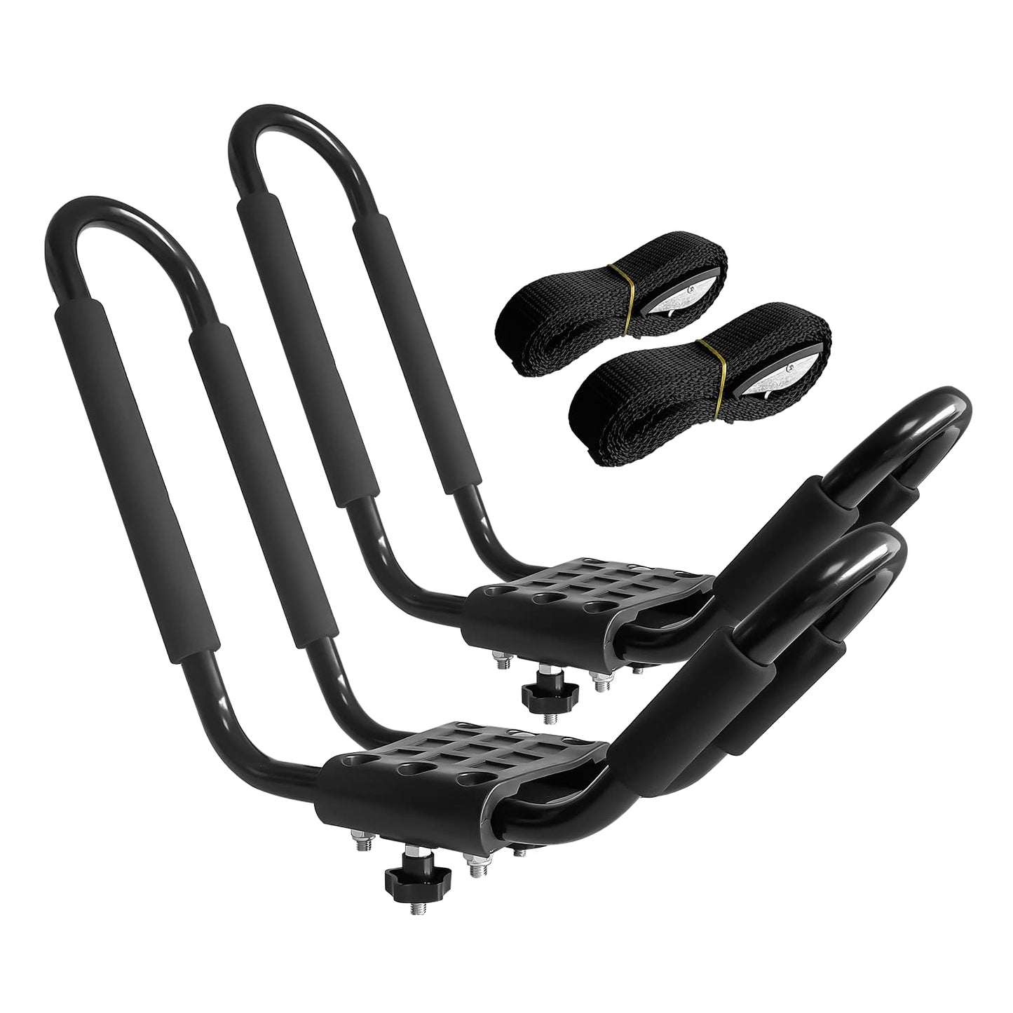 Heavy-Duty J-Bar Kayak Roof Rack for Canoes and SUVs