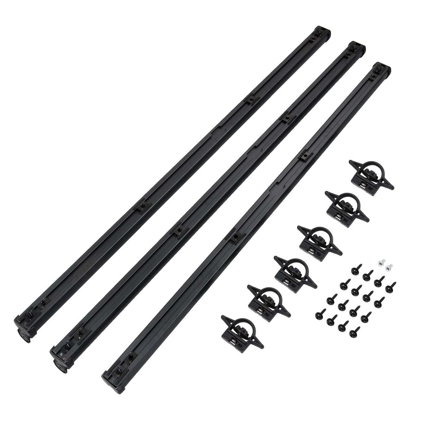 Truck Bed Tie Down Rail Compatible with 2020-2026 Jeep Gladiator Replace# 82215956