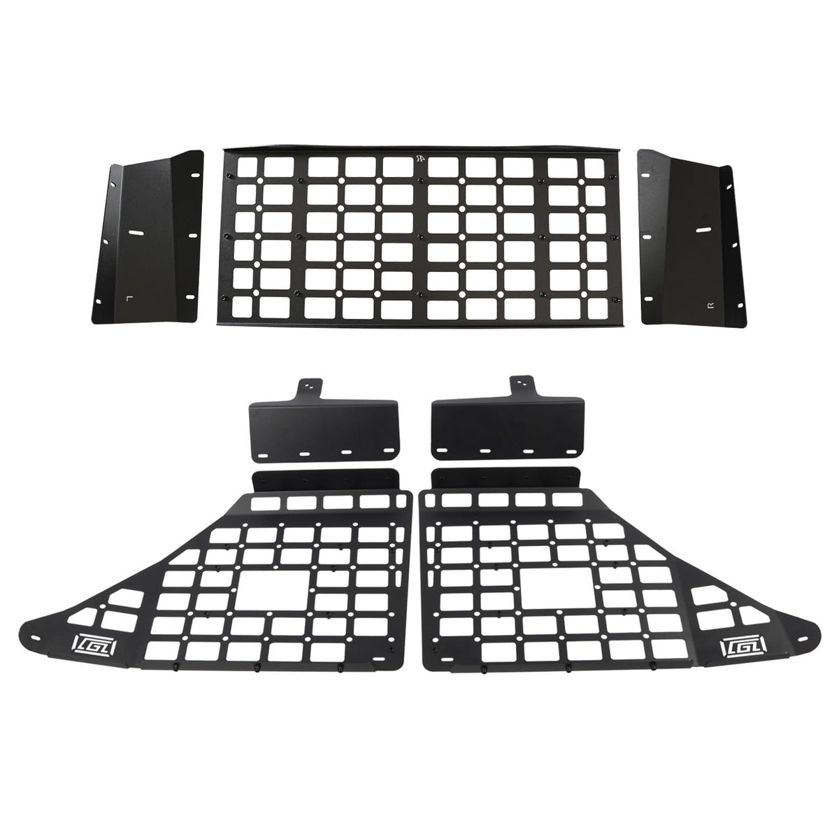 Molle System Roof Window Panel Organizer Shelf For Toyota 4Runner 2010-2024