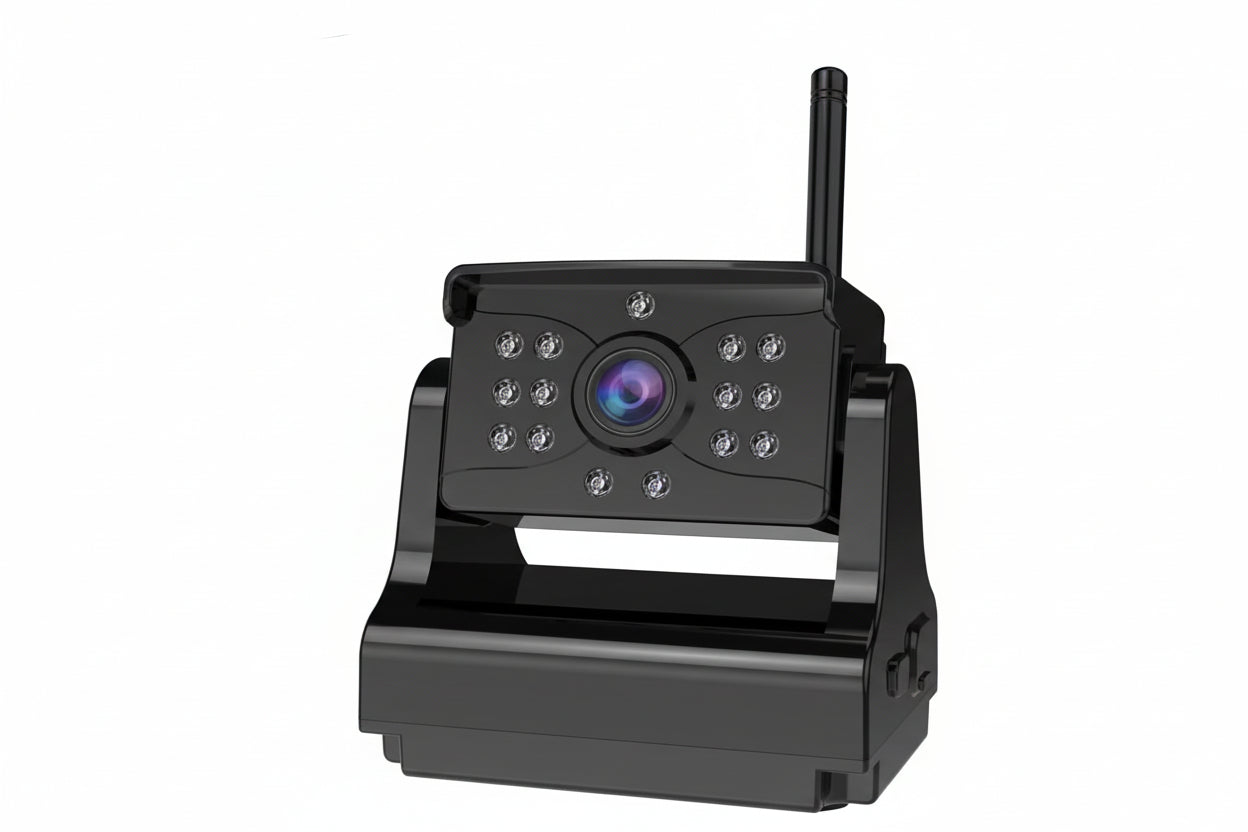 Wireless Backup Camera, Ultra Strong WiFi Signal for Hitch Gooseneck Travel Boat Horse Trailer Truck Camper RV Pickup