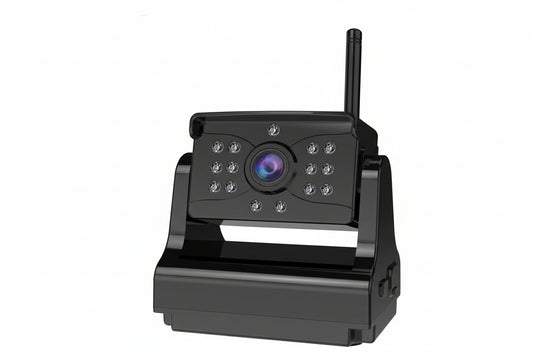 Wireless Backup Camera, Ultra Strong WiFi Signal for Hitch Gooseneck Travel Boat Horse Trailer Truck Camper RV Pickup