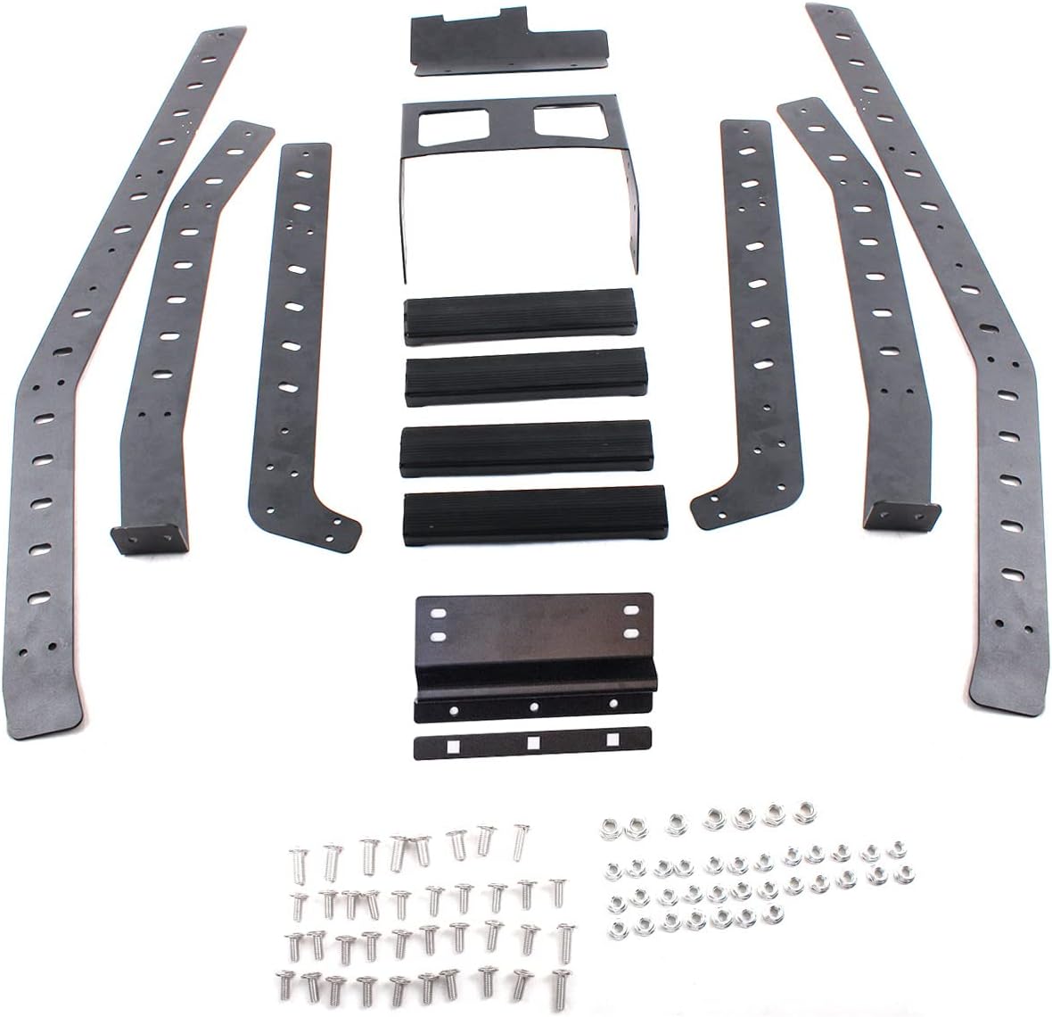 4Runner Summit Hatch Ladder Compatible with Toyota 4Runner 2010-2020， Black Thickened aluminum alloy 4Runner Accessories /5TH GEN / 2010+