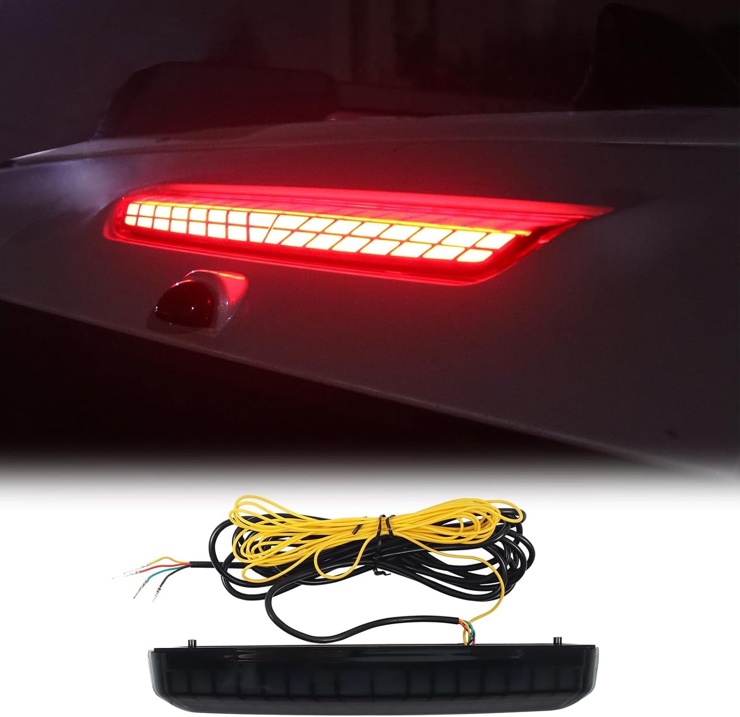 Tailgate Stop Lamp for 2024-2026 Toyota Super 4runner N500 Led Trunk Highlight Warning Light Exterior Modification 2025 4runner Accessories