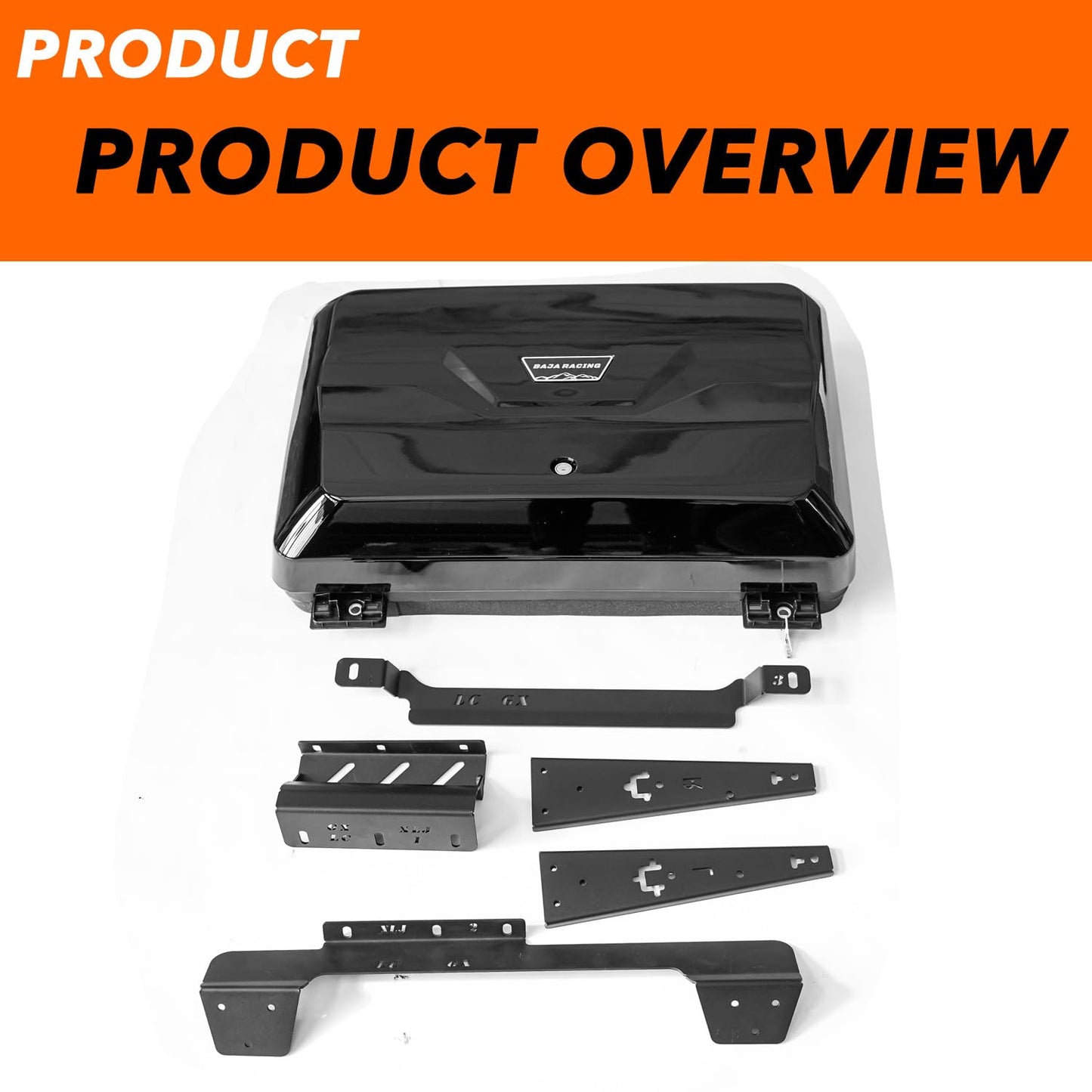 Roof Rack Side Rails + Cross Bars for Toyota Land Cruiser Prado J250 LC250/1958 2024-2026