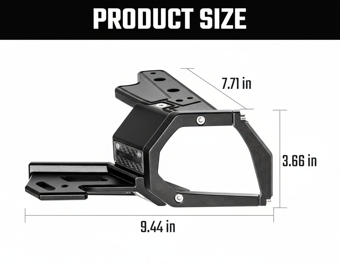 Aluminum A-Pillar Light System Mount For Ford Bronco 2021+(Not fit for Ford Bronco Sport)