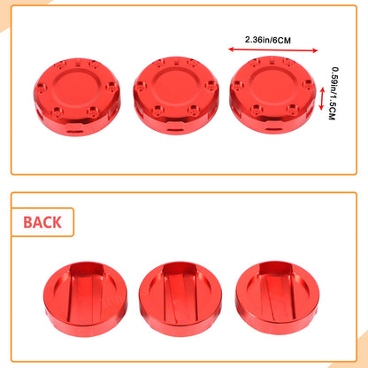 Center Console Air Conditioner Switch Button Knob Trim Cover Compatible with Toyota FJ Cruiser 2007-2021