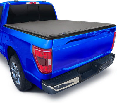 Truck Bed Tonneau Cover Compatible with 2021-2024 Ford F-150; Lightning | 5.5' (67) Bed | 6.5' Bed (78") |