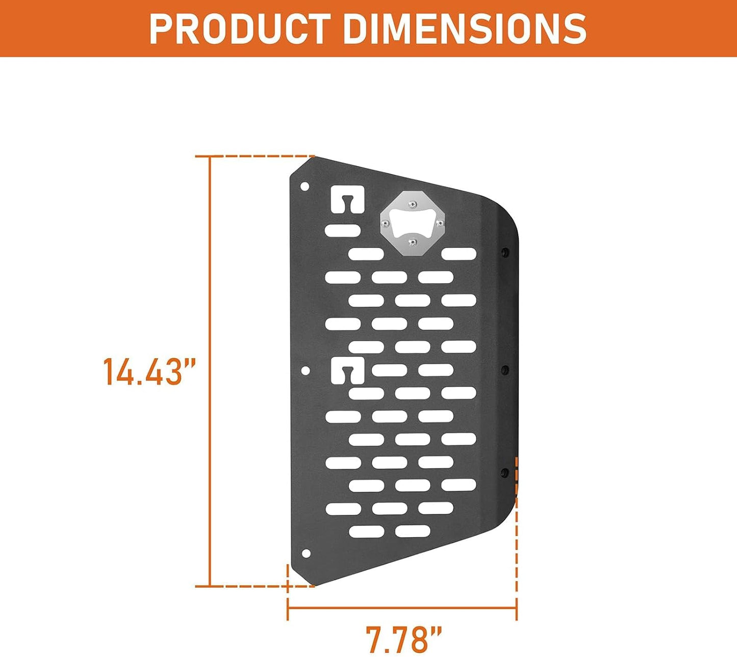 Tailgate Exhaust Vent Cover for 2021-2026 Ford Bronco(Exclude Bronco Sport )
