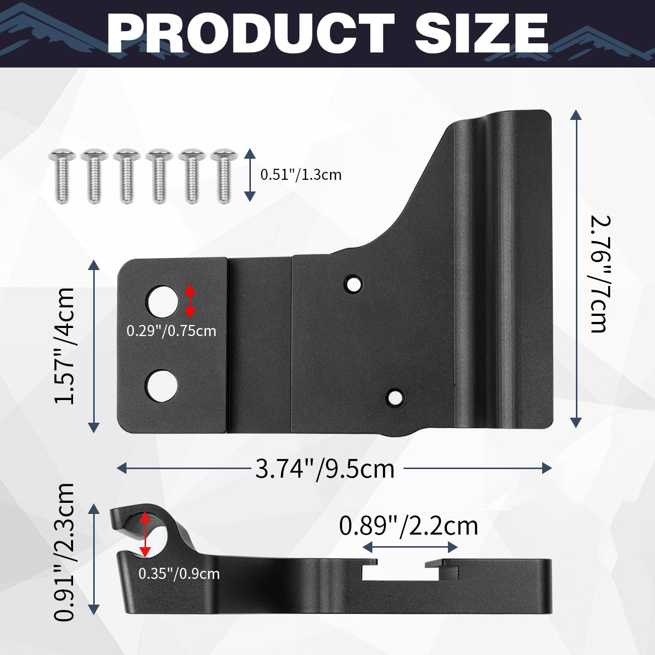 Side Window Guides Rail Clip Protector Compatible with for 2021 - 2026 Ford Bronco 4 Door