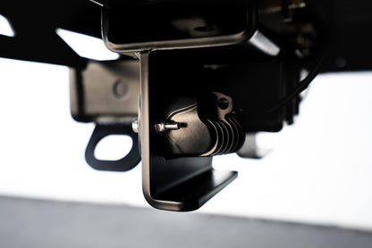 Bolt-on Hitch with Lights Compatible with 2007-2018 Jeep Wrangler JK & 2018-2025 Jeep Wrangler JL | Uses Factory Mounting Location | 2-inch Receiver | LED Lights Included | DV8 Offroad