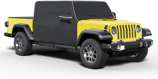 Resistant Black Cab Cover for Jeep Gladiator JT 2020-2026 4 Door
