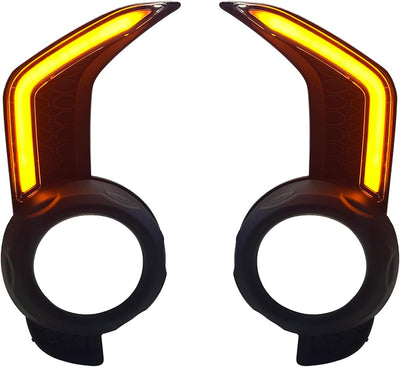 2PCS Fog Light Day Lights DRL Daytime Running Lights Kit for Toyota 4Runner 2014-2024