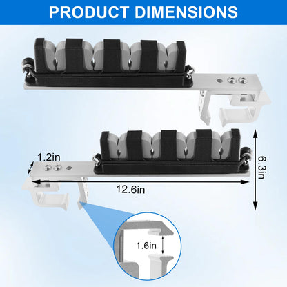 Adjustable Truck Bed Fishing Rod Holder for F150, Silverado, RAM, Tacoma