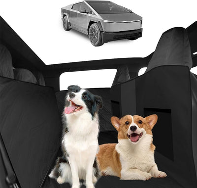Waterproof Dog Rear Seat Protector Cover For Tesla Cybertruck