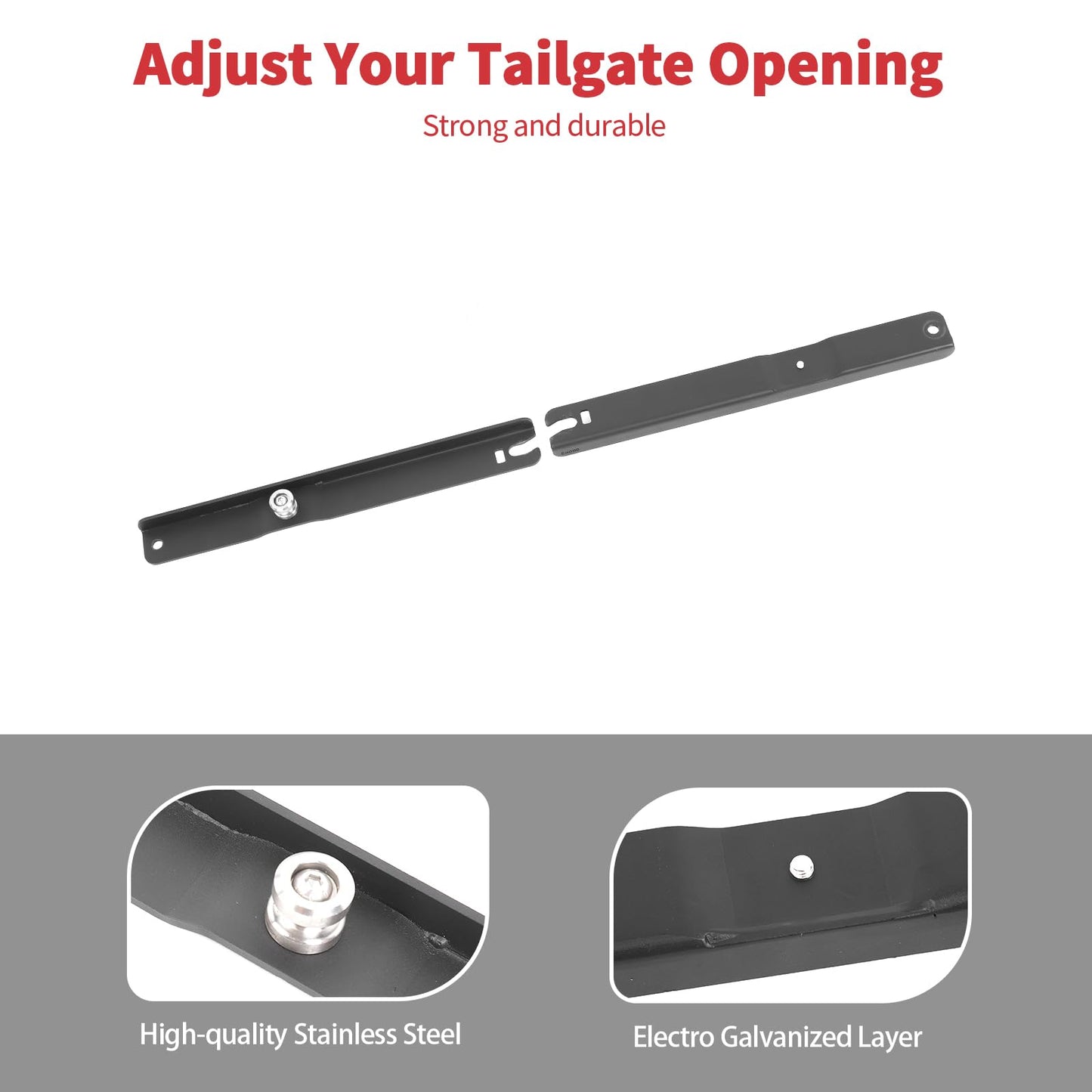 MidStop Tailgate Limiter for Chevy Colorado 2015-2026 (Not fit Front Radar Sensor Models)
