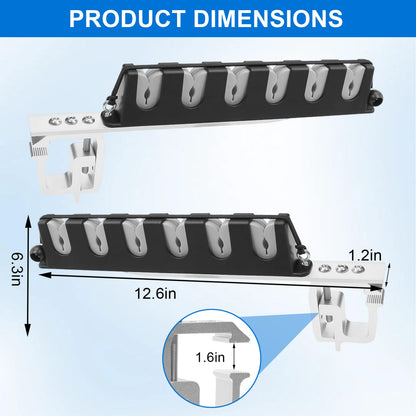 Adjustable Truck Bed Fishing Rod Holder for F150, Silverado, RAM, Tacoma
