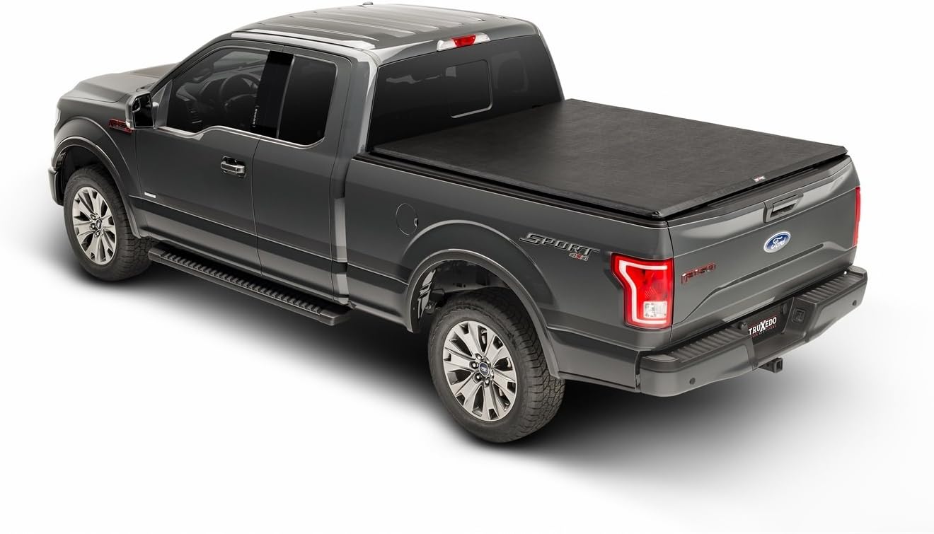 Soft Roll Up Truck Bed Tonneau Cover Fits 2015 - 2024 Ford F-150