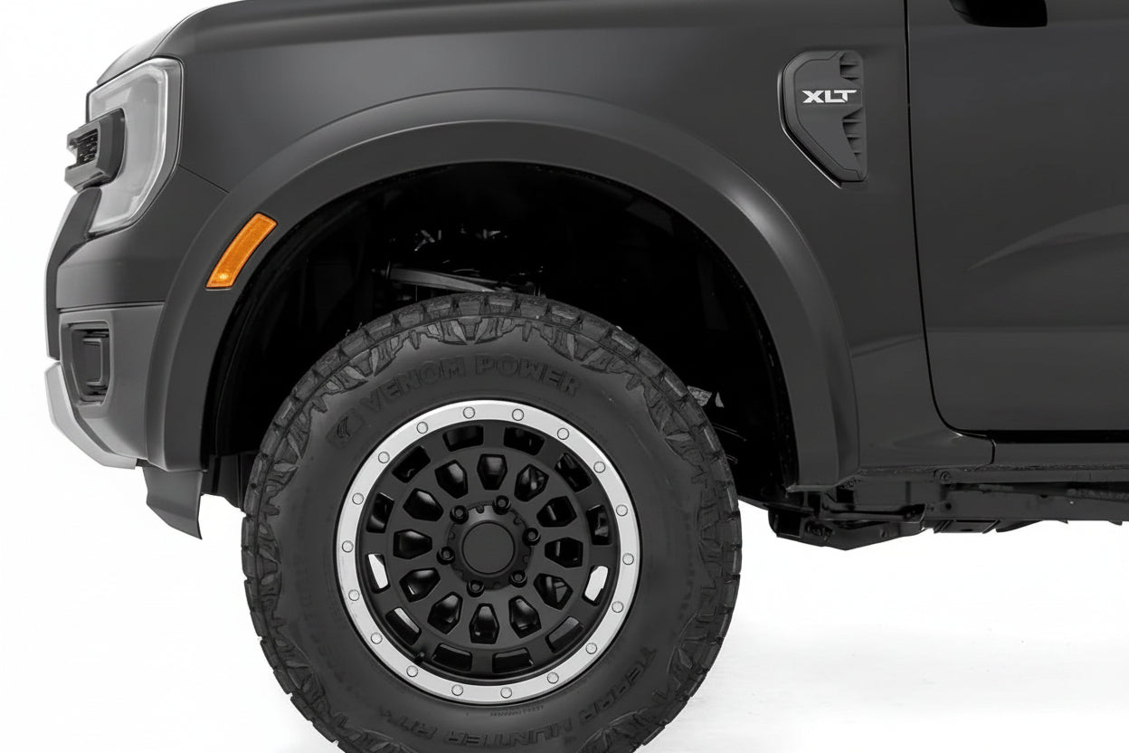Fender Flares for Ford Ranger (2024-2026) - 1.25" Tire Coverage