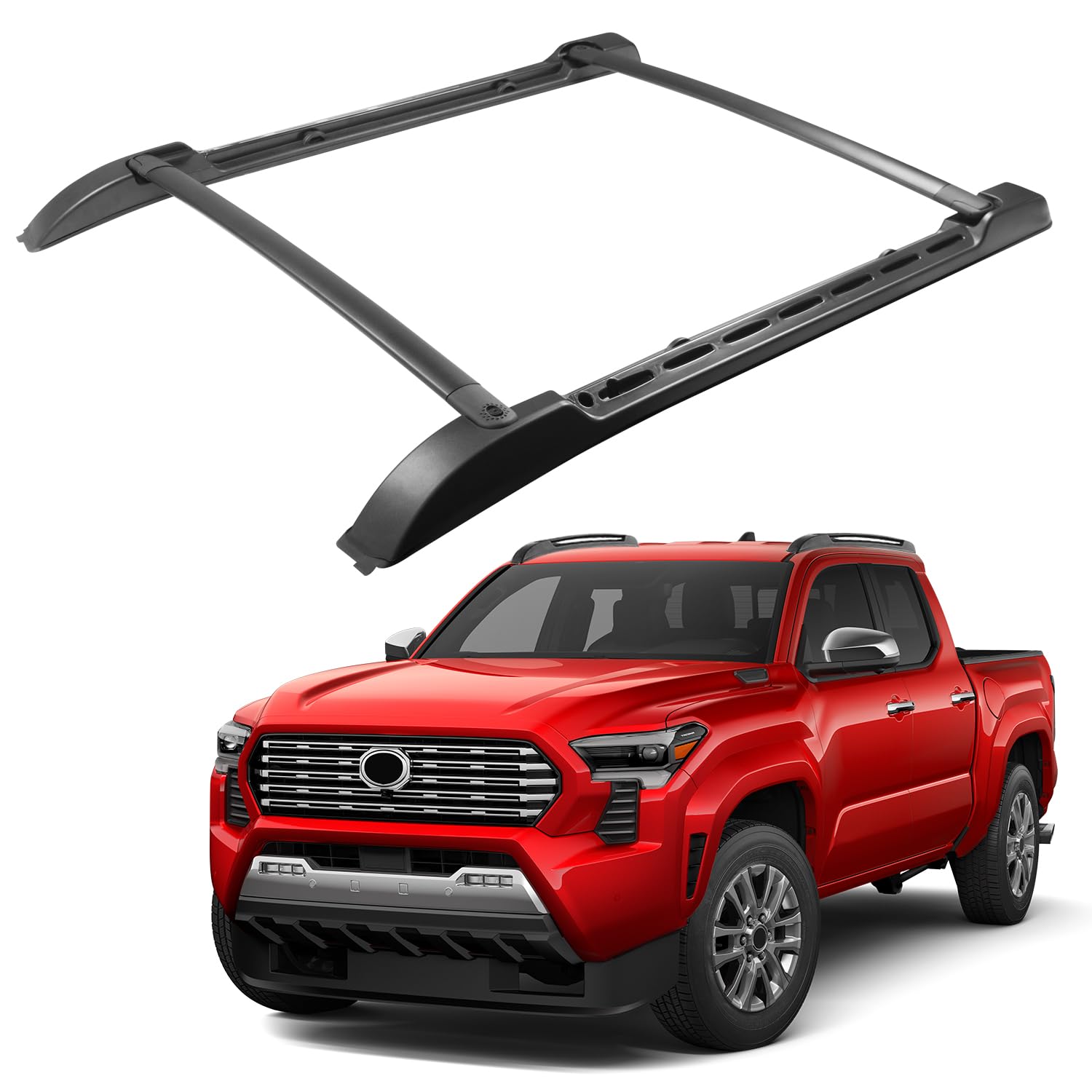 165LBS Roof Rack Cross Bar Fit for Toyota Tacoma 2005-2023