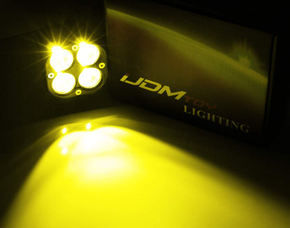 Clear Lens 20W High Power LED A-Pillar Lighting Kit Compatible with 2021-2026 Ford Bronco