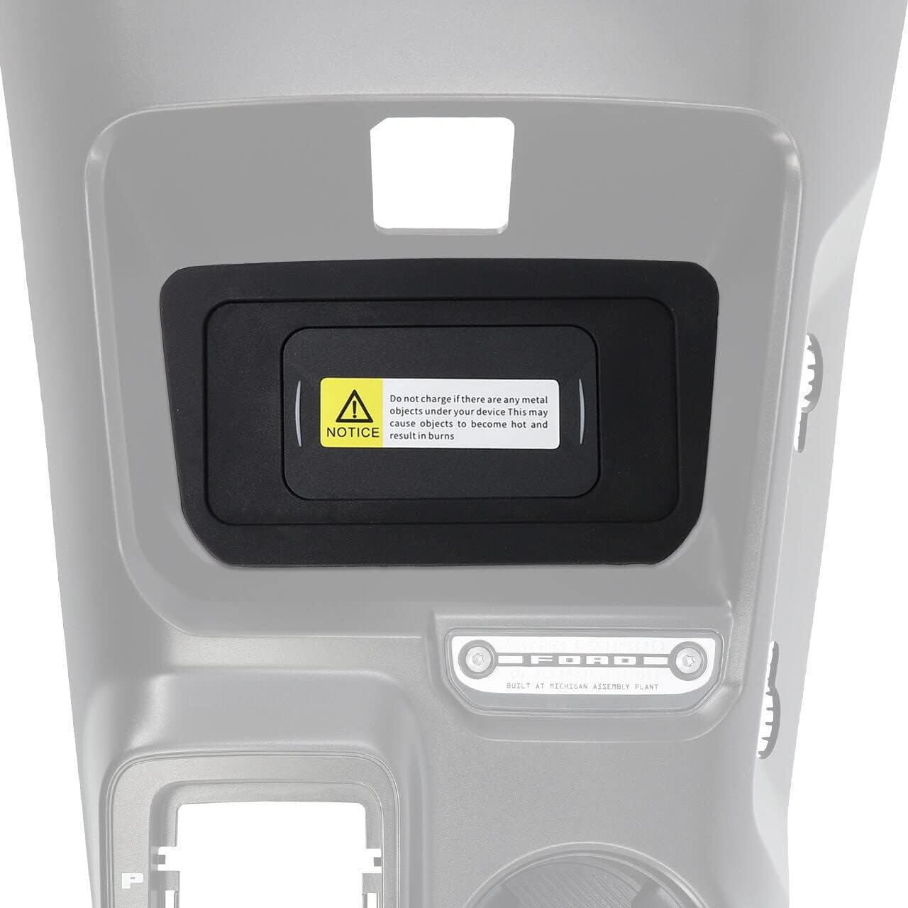 IAG I-Line Wireless Phone Charging Pad for Ford Bronco 2021+ w/LUX Package (Front Center Console)