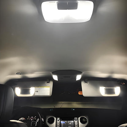 EASY EAGLE Super Bright LED Car Interior Lights, 6000k White Bulbs Kit for 2007-2019 2020 2021 Toyota Tundra with Install Tool（18 pcs）