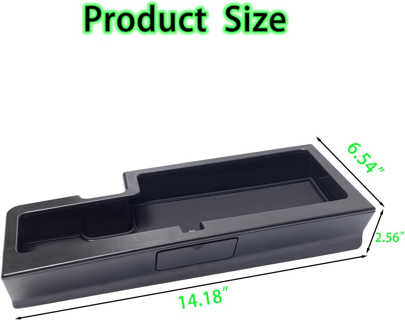 Glove Box Organizer Compatible with 2015-2020 Ford F150 Accessories Interior Hidden Glove Storage Compartment Organizer Tray ABS Materials