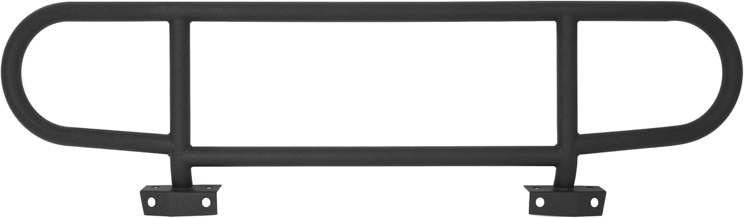 KUAFU Bull Bar Brush Guard Compatible with 2021 2022 2023 2024 Ford Bronco Front Bumper Bull Bar Black Steel Powder Coated Grille Impact Frame
