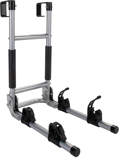 Foldable RV Ladder Mount Bike Rack