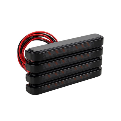4Pcs Amber LED Front Grille Lights Compatible with 2022-2025 Ford Next-Gen Ranger Raptor