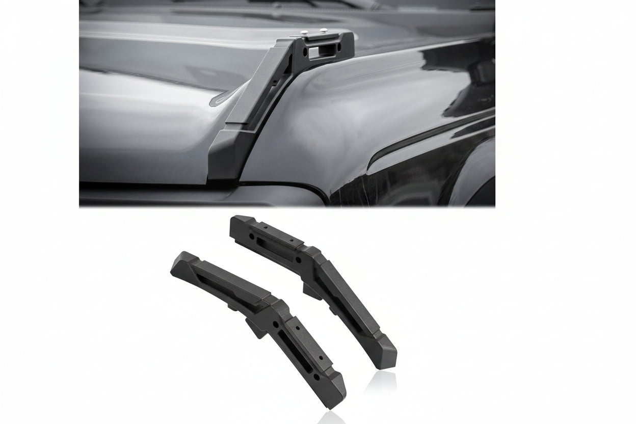 Aluminum Limb Riser Engine Hood Trail Sights Compatible with 2021 - 2024 Ford Bronco