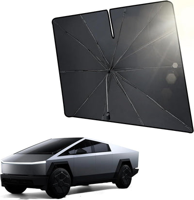 Windshield Sun Shade UV Protection For Tesla Cybertruck 2024
