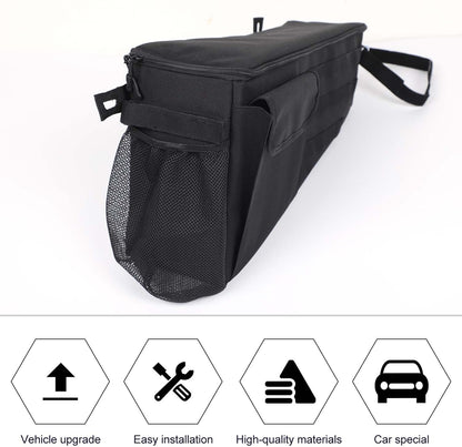 2PCS Rear Trunk Organizer for Jeep Wrangler JL 2 Door 2018-2023