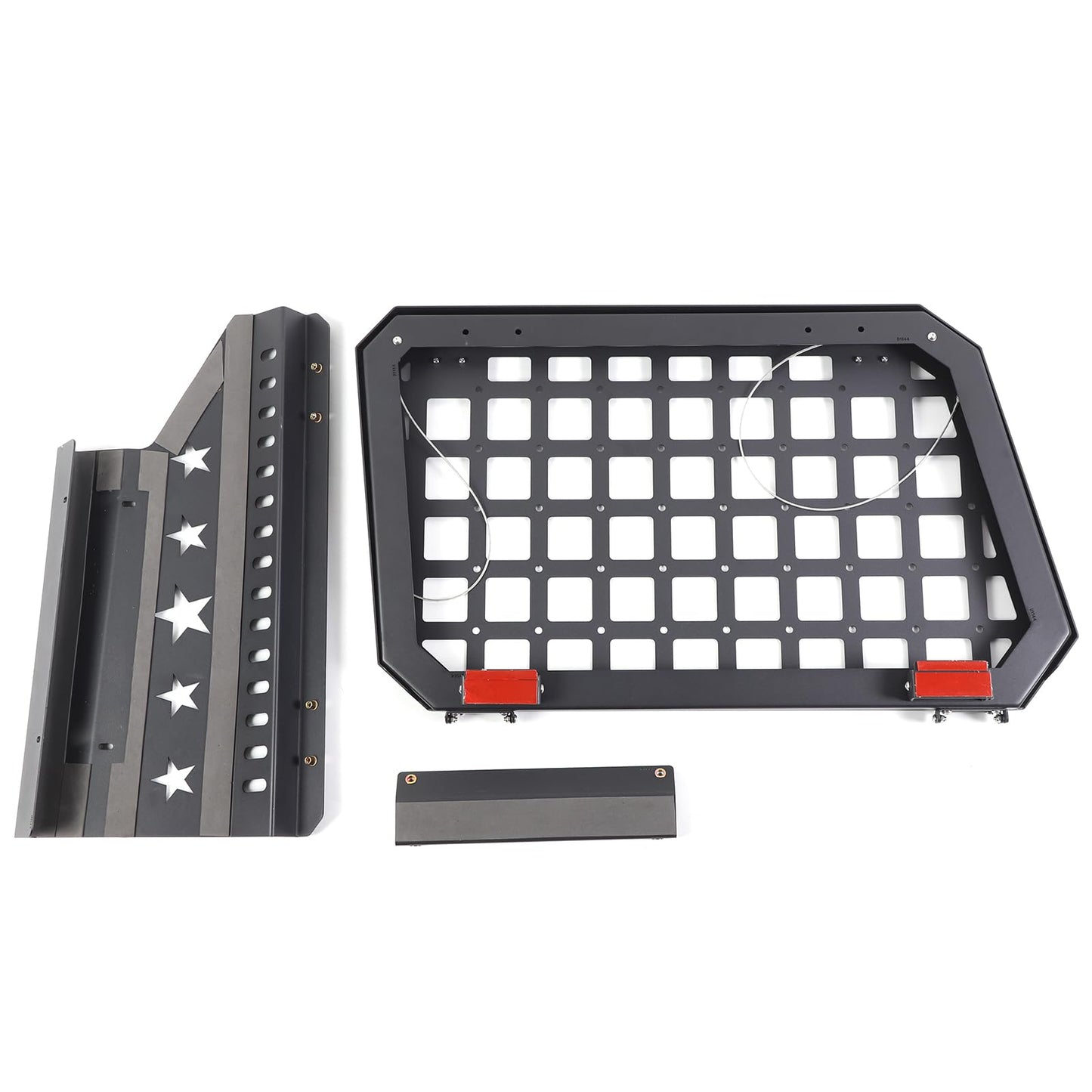 Rear Side Window Storage Molle Panel Compatible with Toyota Land Cruiser Prado 250 J250 LC250 2024 2025