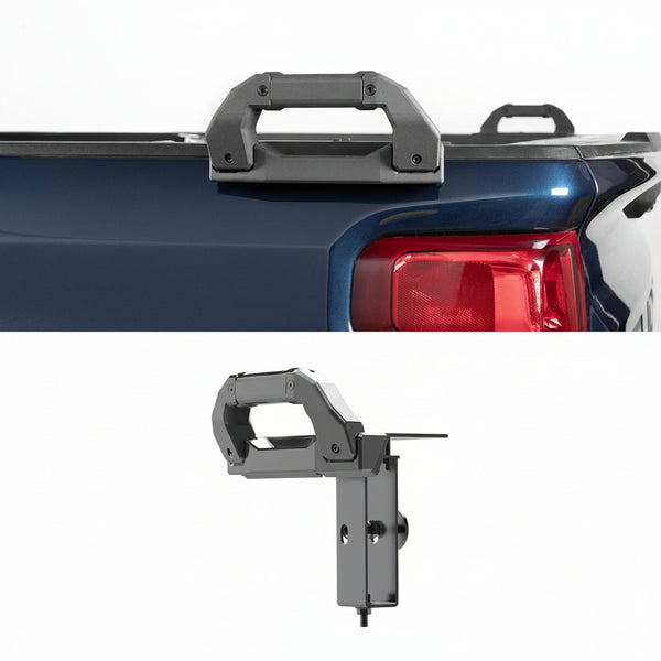 Heavy Duty Pickup Truck Bed Handle for 2015–2025 Chevy Silverado & GMC — OMOTOR